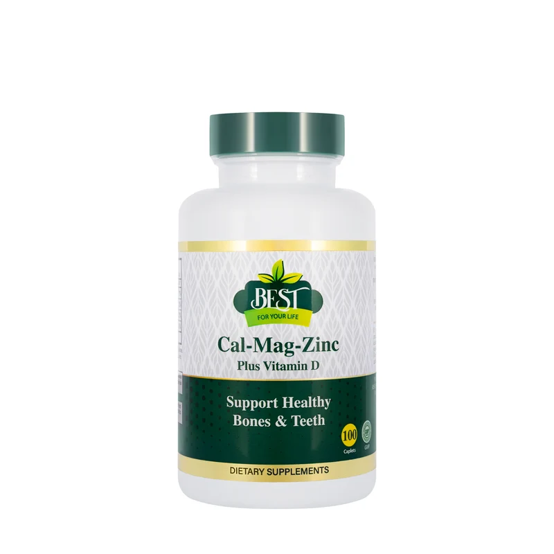 Best Calcium + Magnesium + Zinc + Vitamin D3 100 Tablet