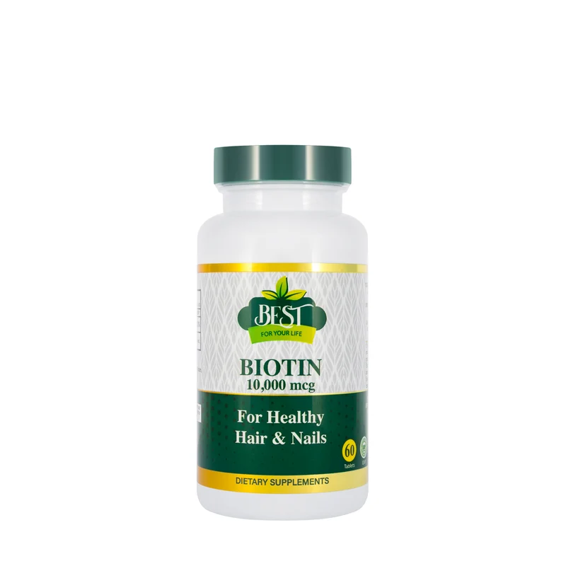 Best Biotin 10000 Mcg 60 Tablet