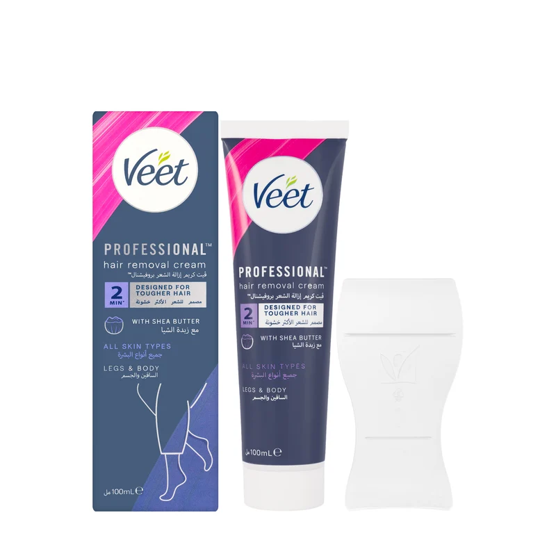 Veet Professional Hair Remover Cream [Leg/Body] 100 ml