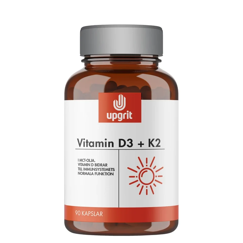 Upgrit Vitamin D3 + K2 90 caps