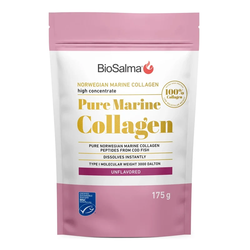BioSalma Pure Norwegian Marine Collagen 175 g