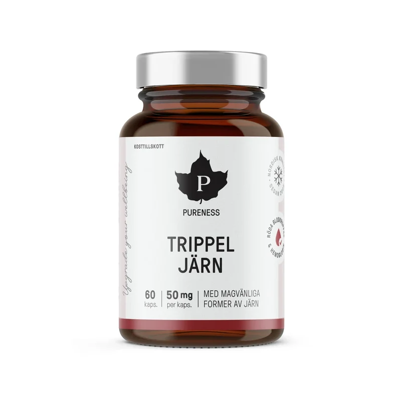 Pureness Trippel Järn 60 caps