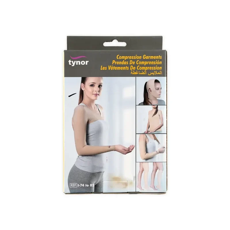 Tynor Compression Garment Arm Sleeve with Shoulder Cover (I-77)