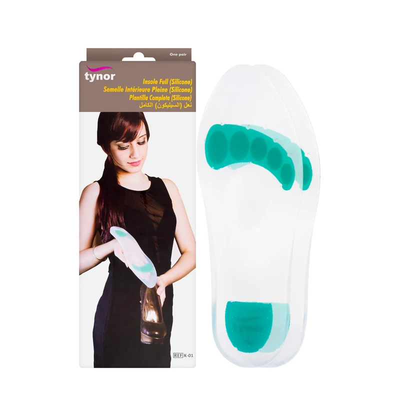 Tynor Insole Full Silicone Pair K01