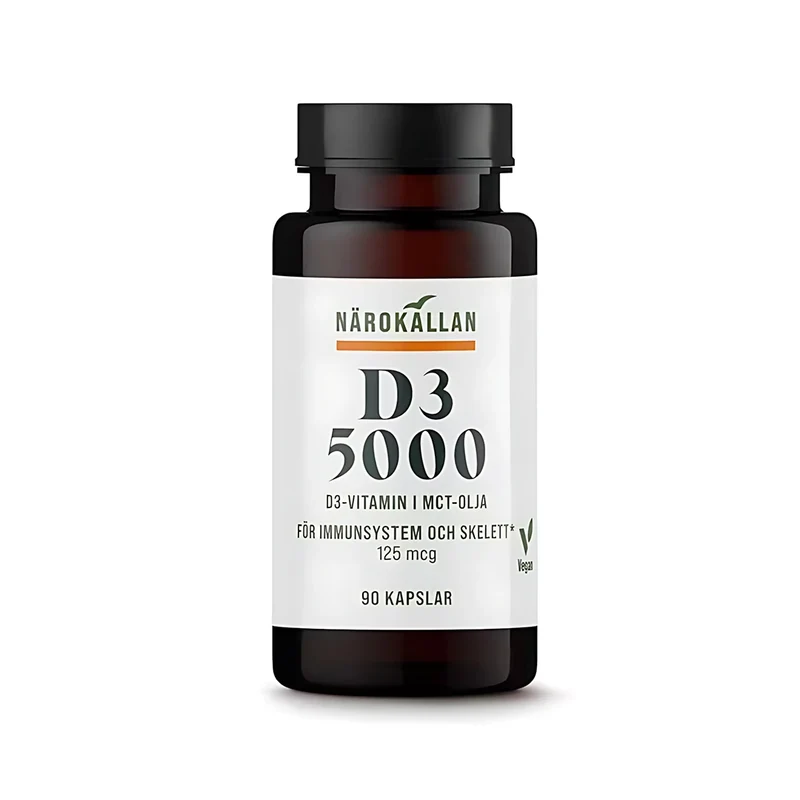 Närokällan D3 5000 Vegan 90 caps