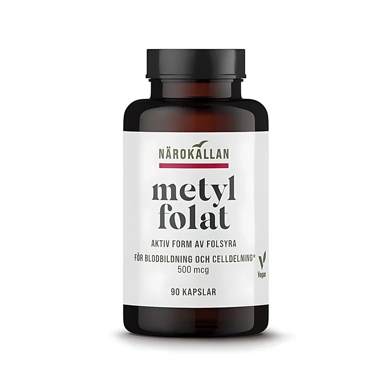 Närokällan Metylfolat 90 caps