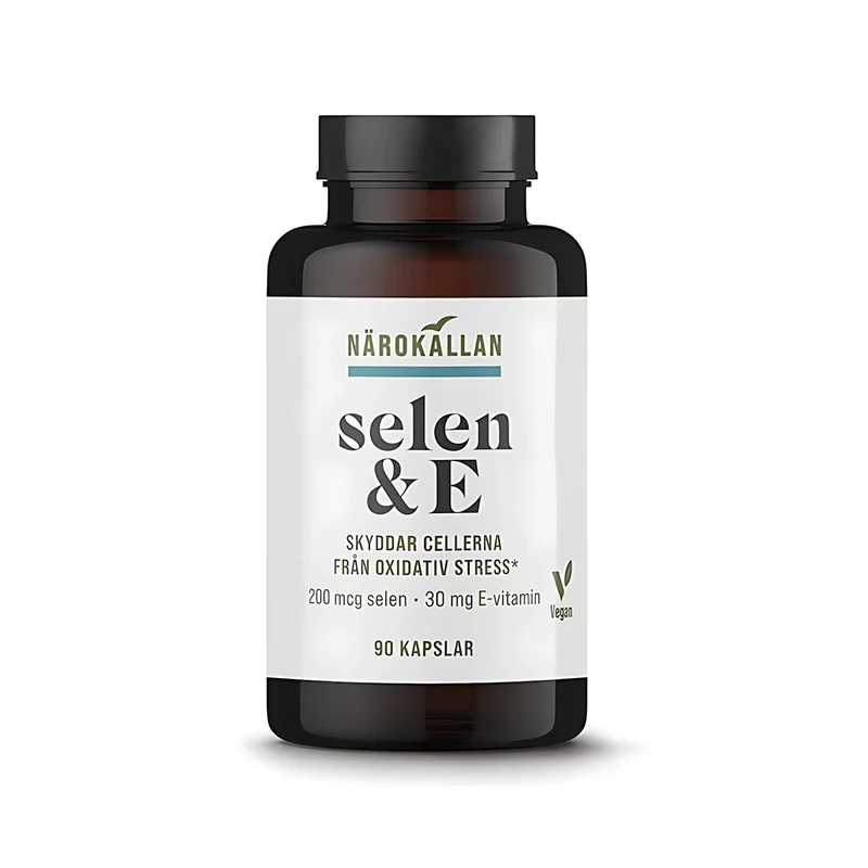 Närokällan Selen & E 90 caps