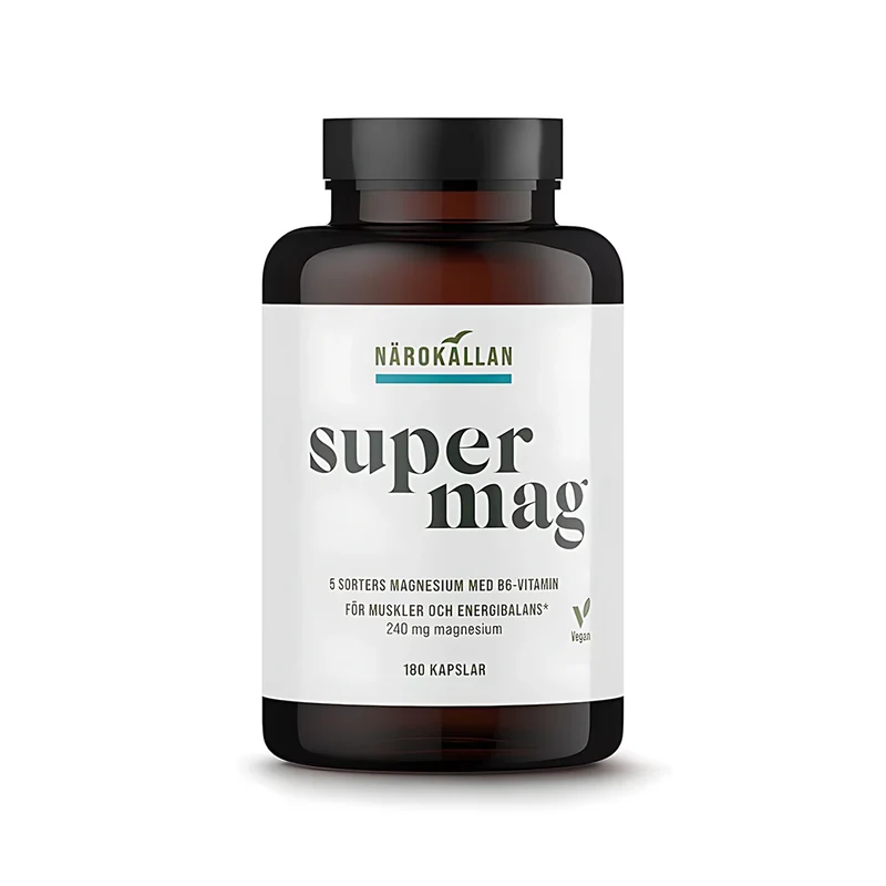 Närokällan Super Mag 180 caps