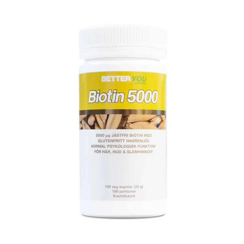 Better You Biotin 5000 - 100 caps