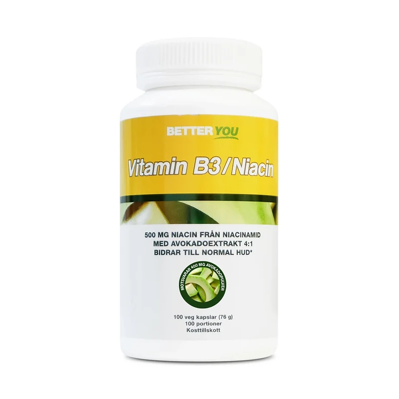 Better You Vitamin B3 / Niacin - 100 caps