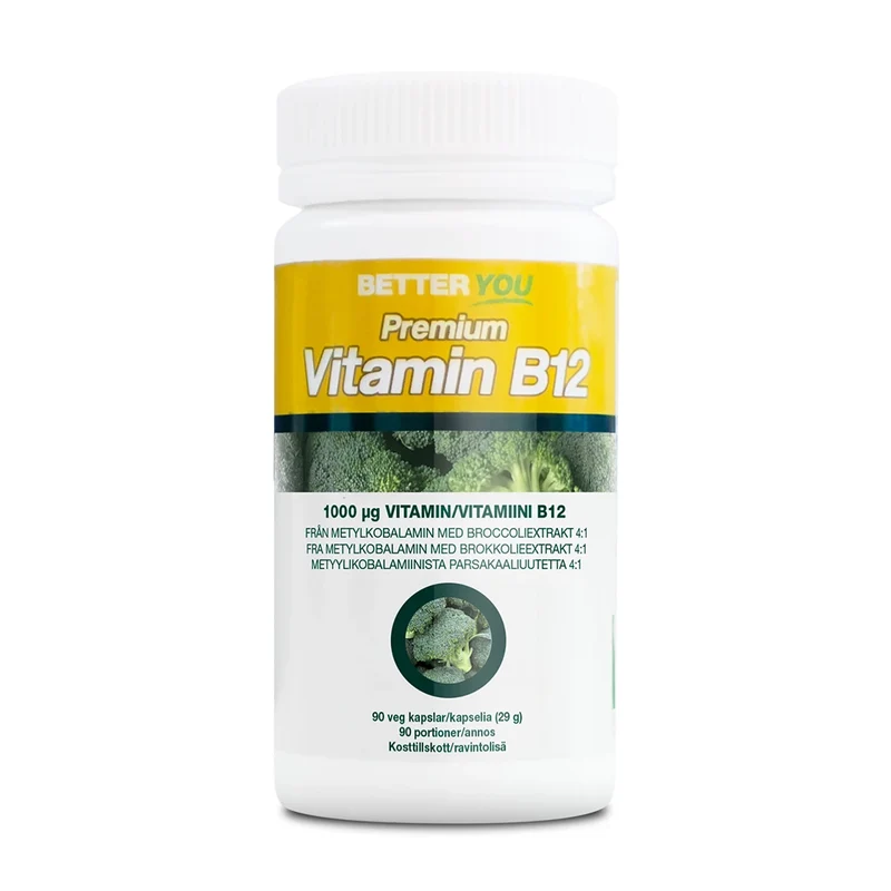 Better You Premium Vitamin B12 - 90 caps