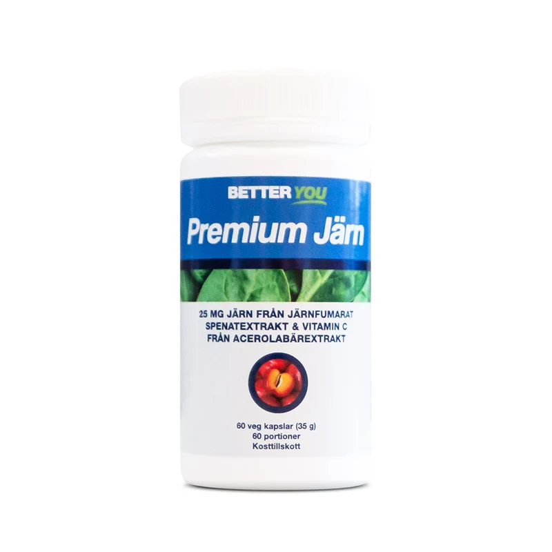 Better You Premium Järn - 60 kaps