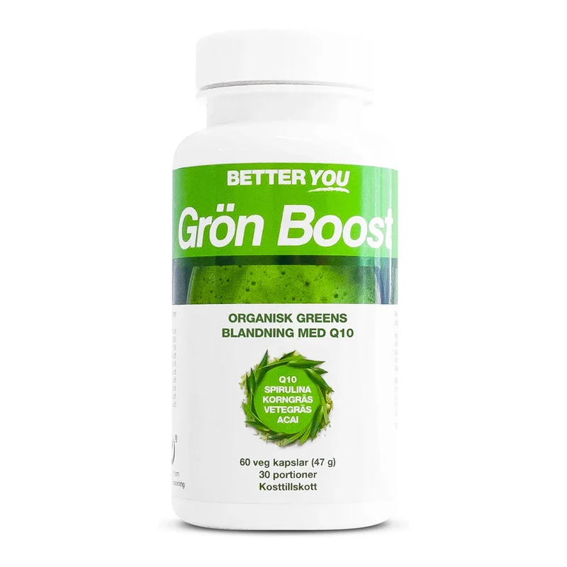 Better You Grön Boost Kapslar 60 kaps 0,047 kg