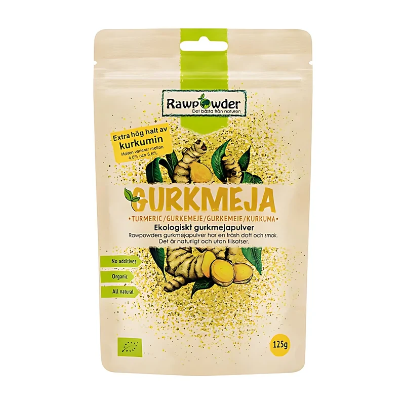 Rawpowder Gurkmeja 125 g