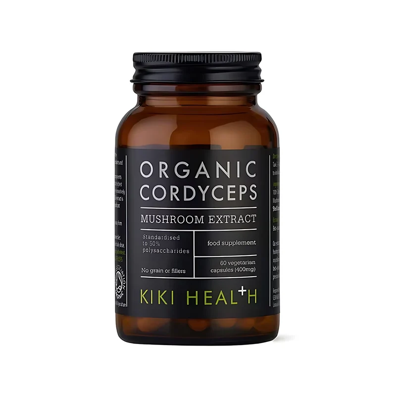 KIKI Health Organic Cordyceps Extract 60 caps
