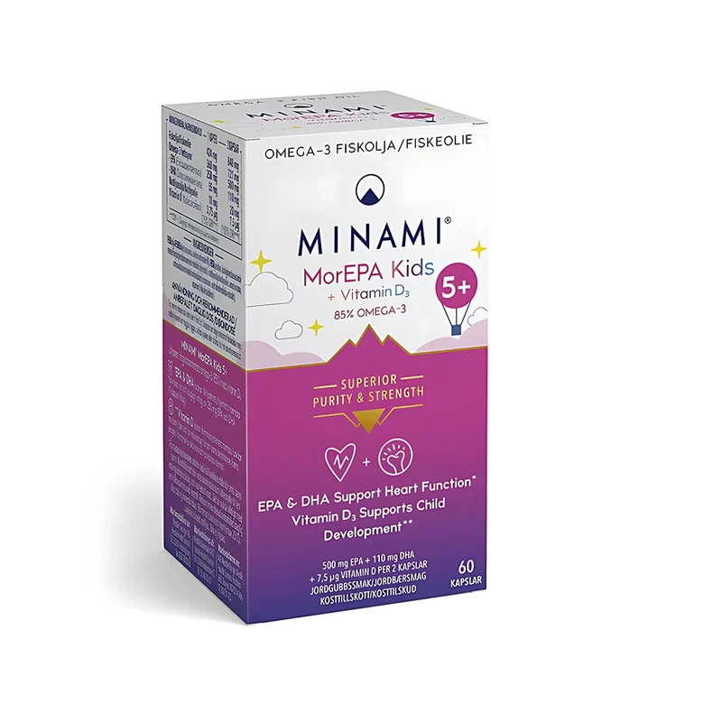 Minami MorEPA Kids 85% 60 caps