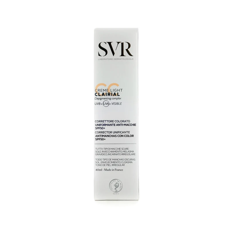 SVR Clairial CC Spf50+ Cream 40 ml [Light]
