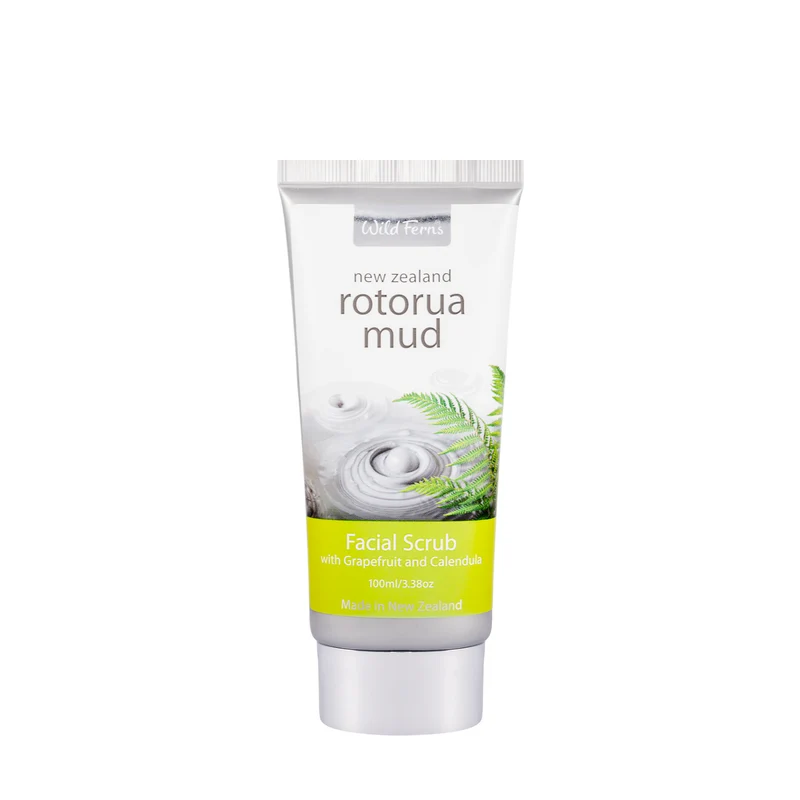Wild Ferns Rotorua Mud Facial Scrub 100 ml