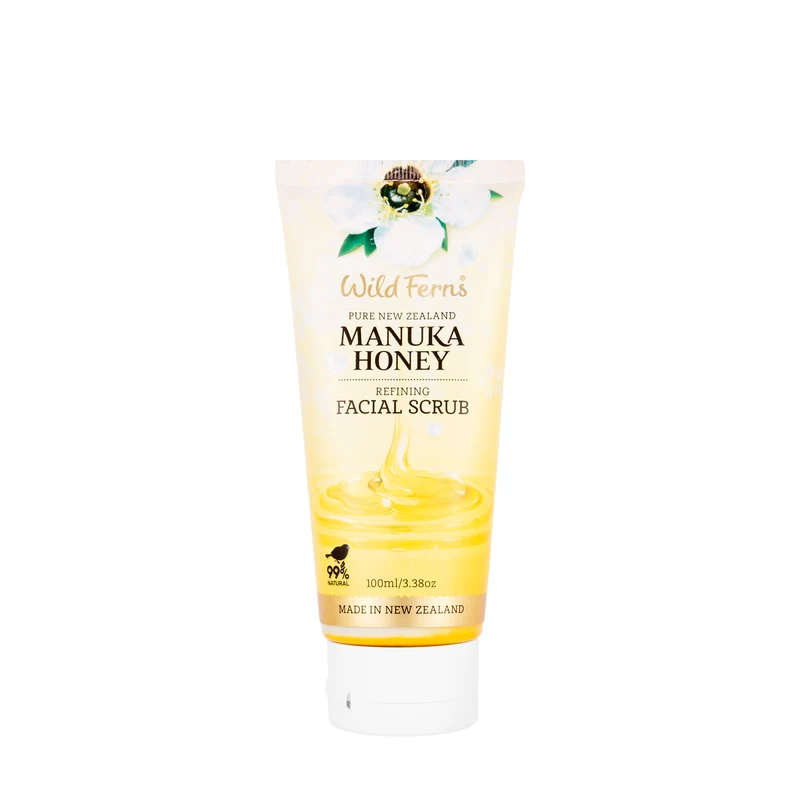 Wild Ferns Manuka Honey Facial Scrub 100 ml