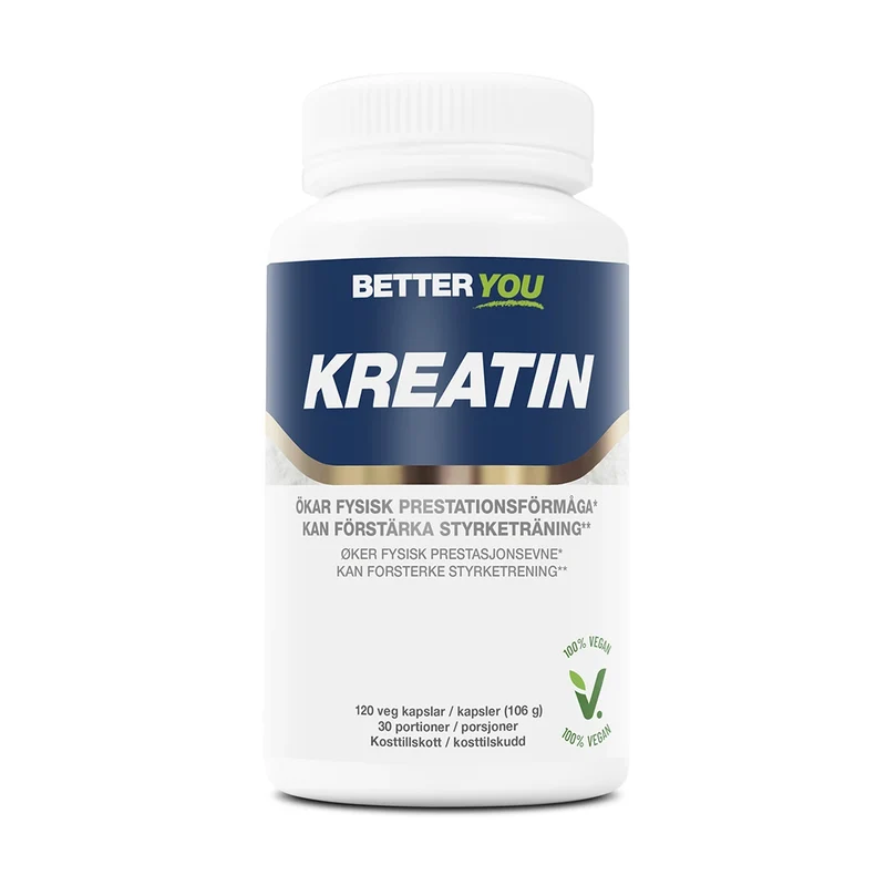Better You Kreatinkapslar - 120 kaps