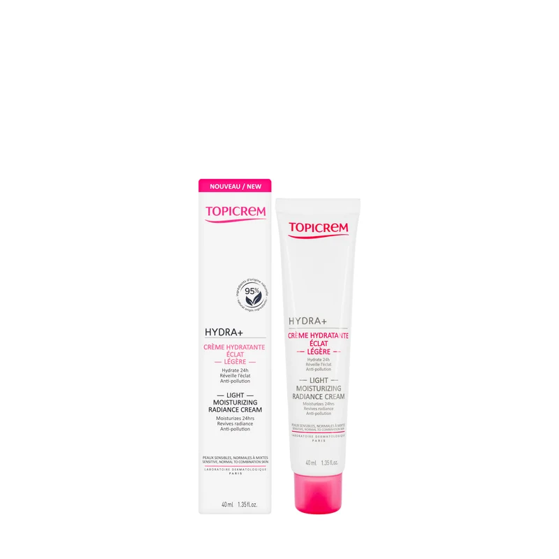Topicrem Light Moisturizing Radiance Cream 40 Ml
