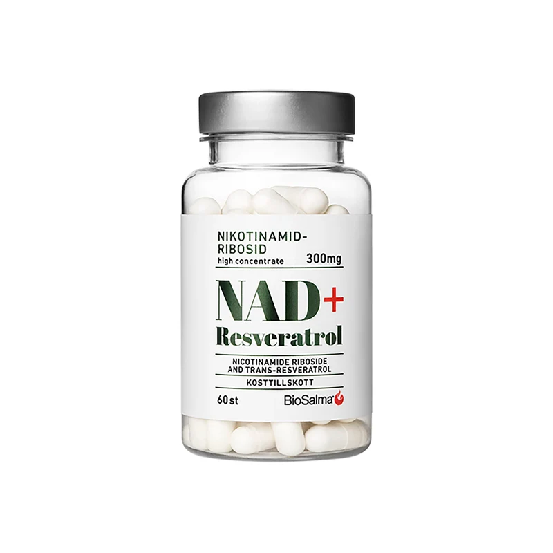 BioSalma NAD+ 300mg +Reservatrol 60 caps