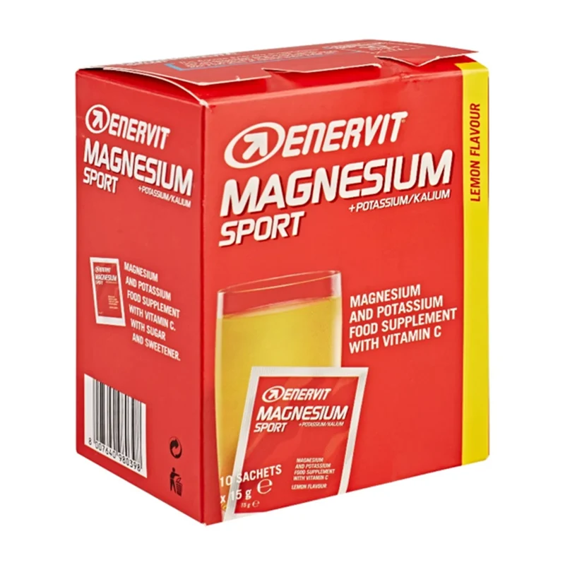 ENERVIT Magnesium Sport Mineral Dryck 10 x 15 g