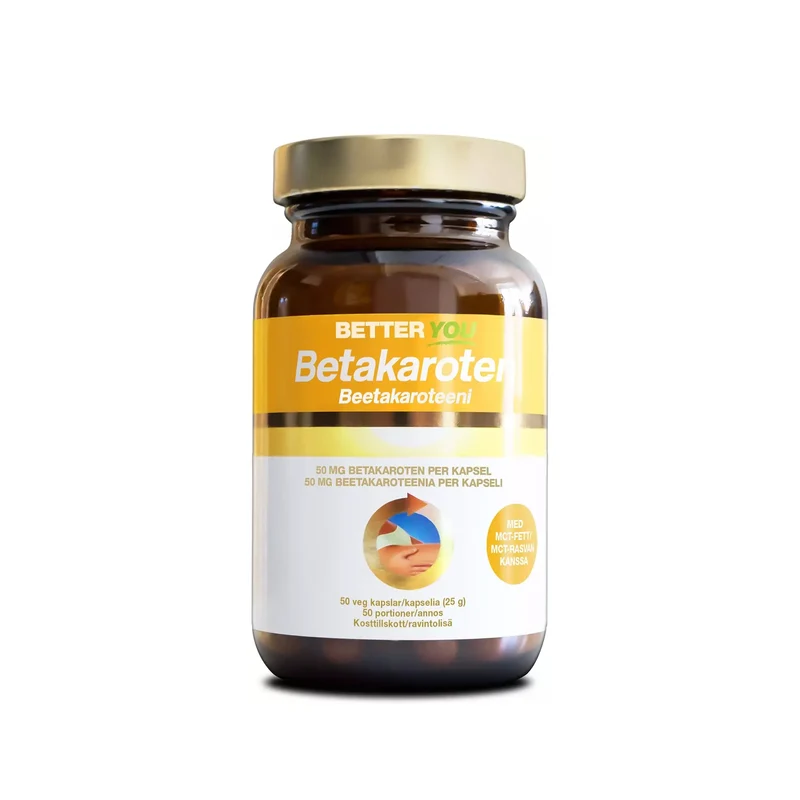 Better You Betakaroten 50 mg 50 caps