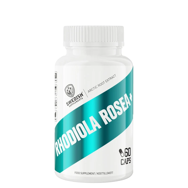 Swedish Supplements Rhodiola Rosea+ 60 caps