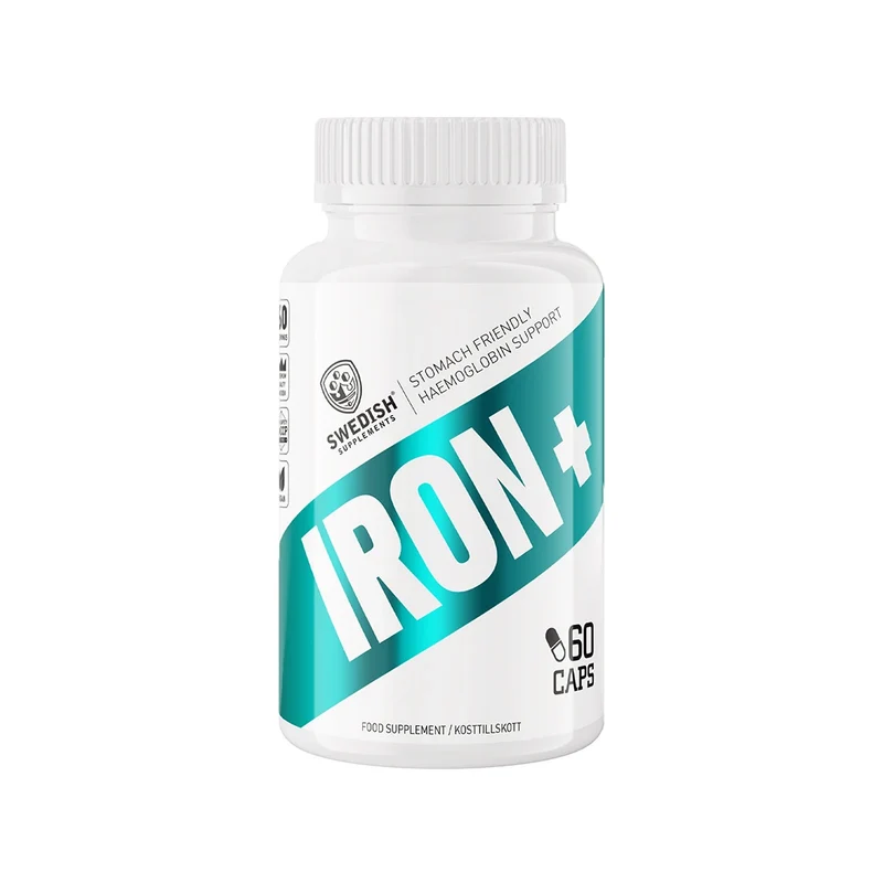 Swedish Supplements Iron Plus 60 caps
