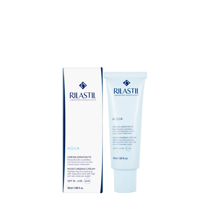 Rilastil Aqua Spf 15 Moisturizing Cream 50 Ml