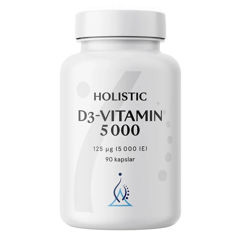 Holistic D3-vitamin 5000 90 caps