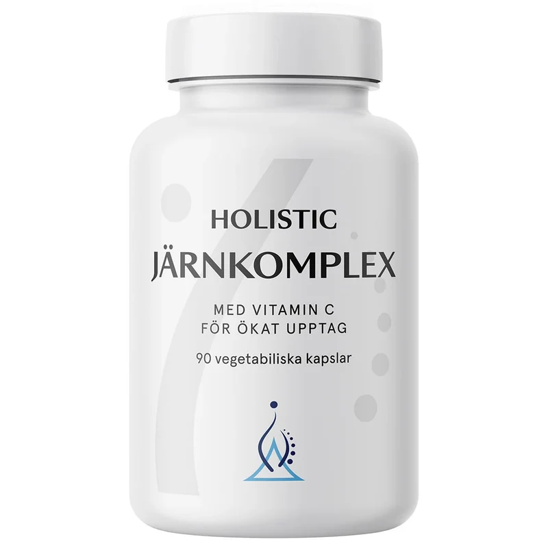 Holistic Järnkomplex 25 mg 90 caps