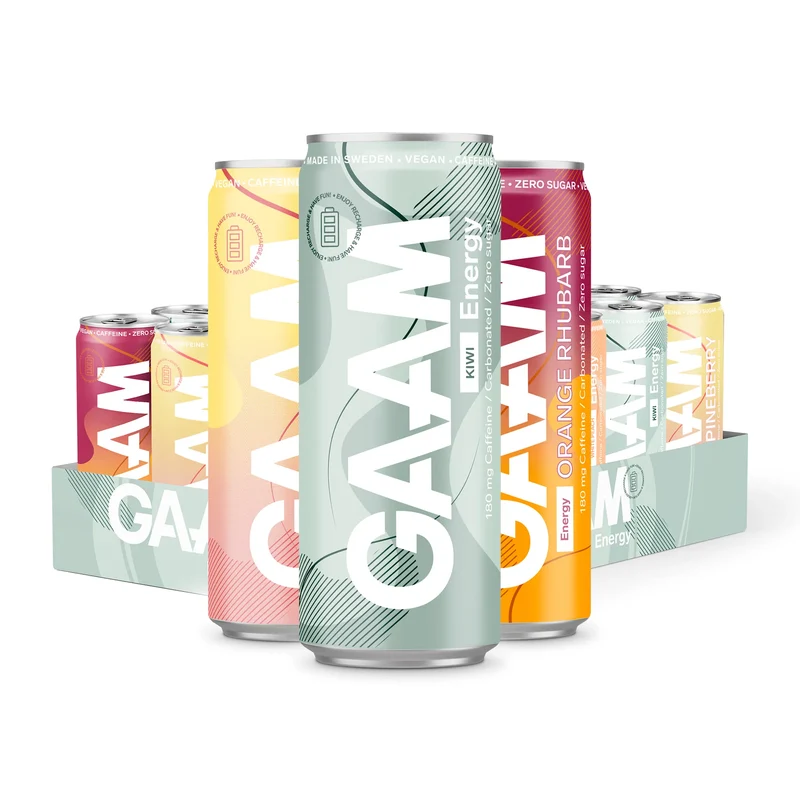 24 x GAAM Energy 330 ml Mixflak