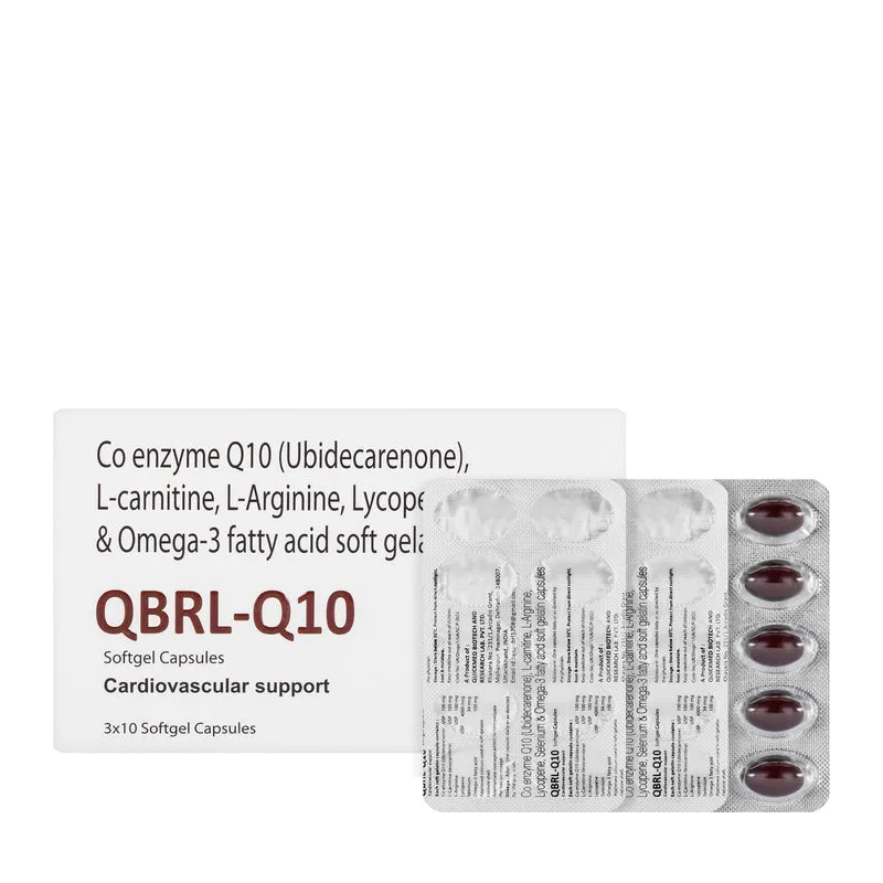 QBRL CO Enzyme Q10 30 Capsule