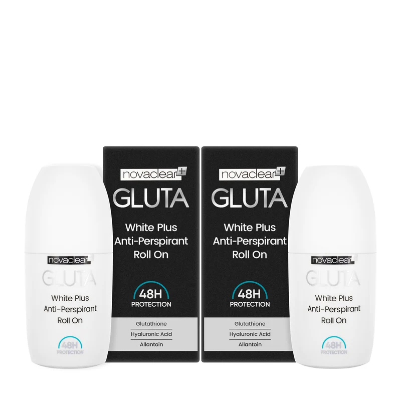 Novaclear Gluta White Plus Roll On 50 Ml 1+1 Offer
