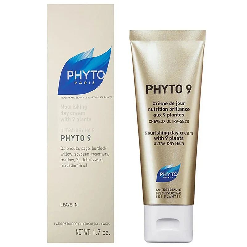 Phyto 9 Nourishing Day Cream with 9 Plants for Ultra-Dry Hair 50 Ml