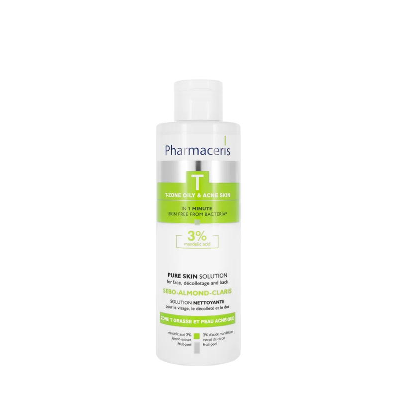 Pharmaceris T Sebo-Almond Claris Pure Skin Solution 3% Mandelic Acid 190 Ml