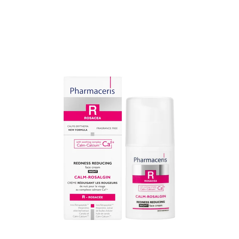 Pharmaceris R Calm-Rosalgin Night Cream for Rosacea and Redness Reduction 30 Ml