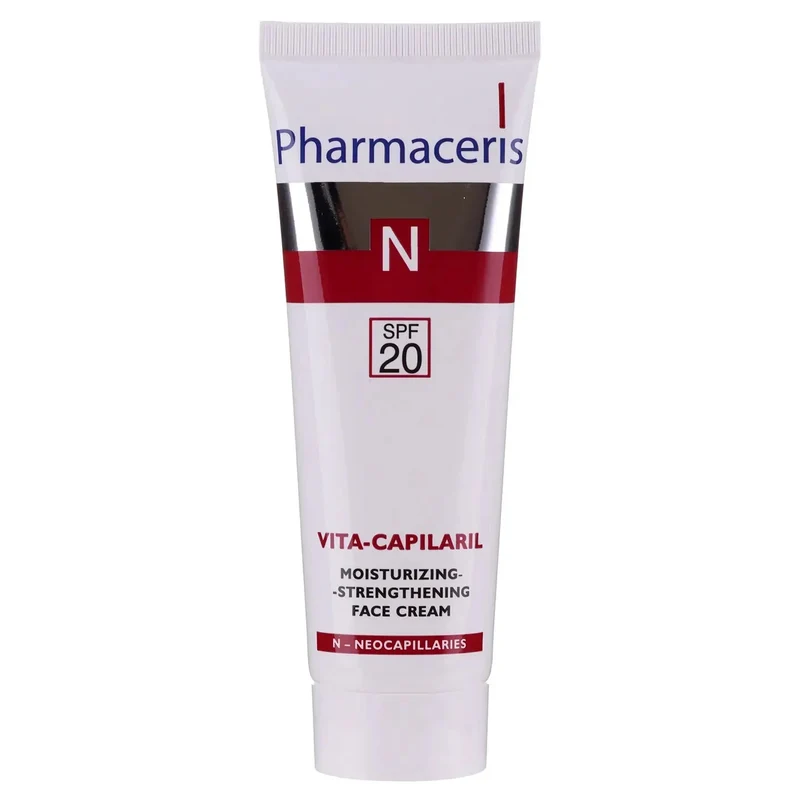 Pharmaceris N Vita-Capilaril SPF 20 Moisturizing-Strengthening Face Cream 50 Ml