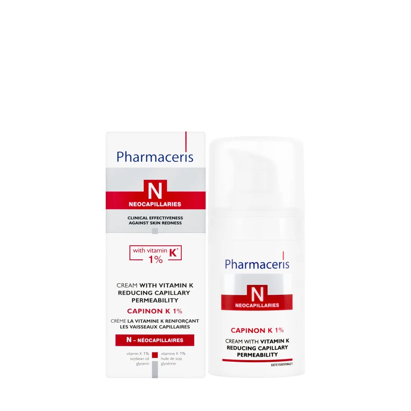 Pharmaceris N Neocapillaries Cream with Vitamin K 1% 30 Ml