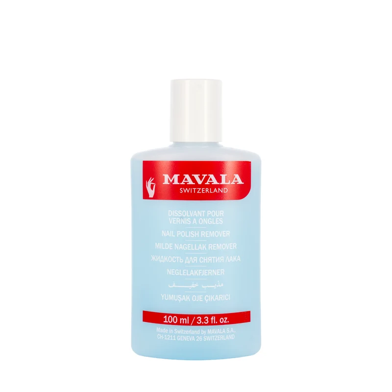 Mavala Nail Polish Remover [Blue] 100 Ml