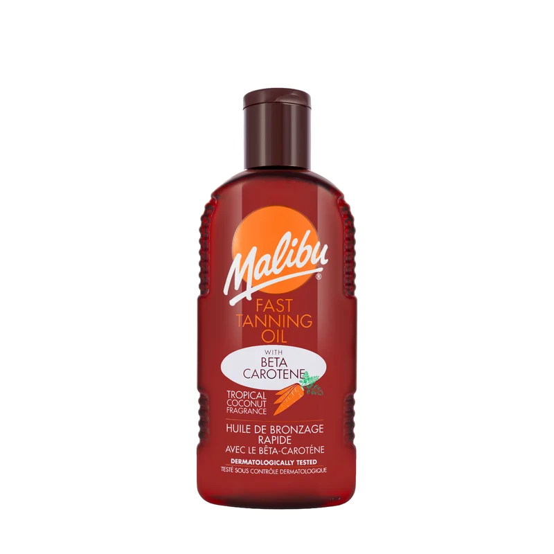Malibu Fast Tanning Oil Carotene 200 Ml