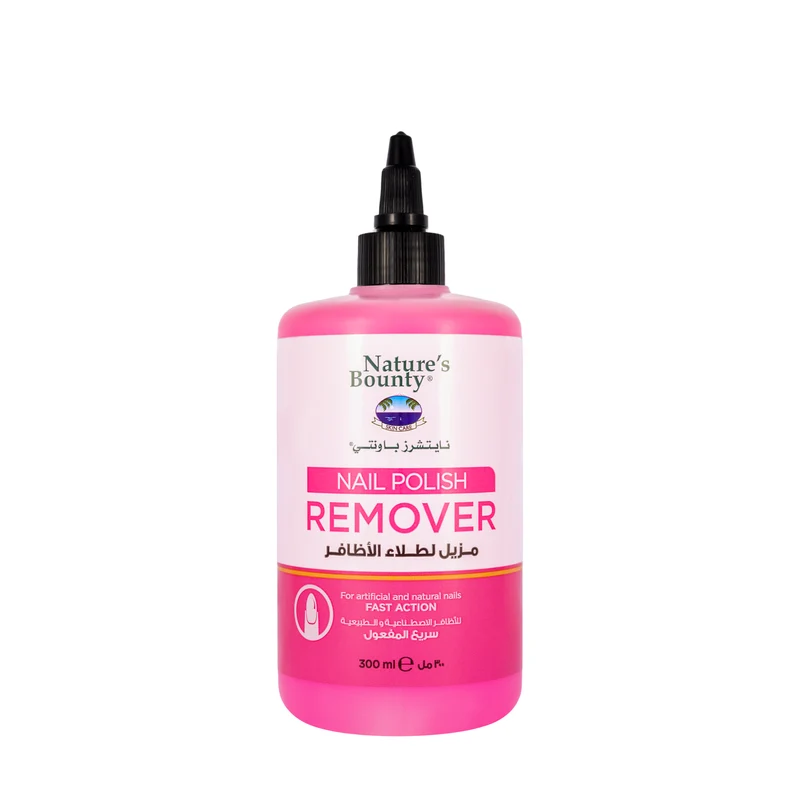 Natures Bounty Nail Polish Remover 300 Ml