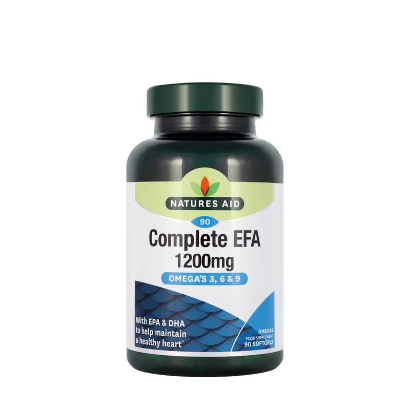 Natures Aid Complete EFA 1200 Mg [Omega 3-6-9] 90 Tablet