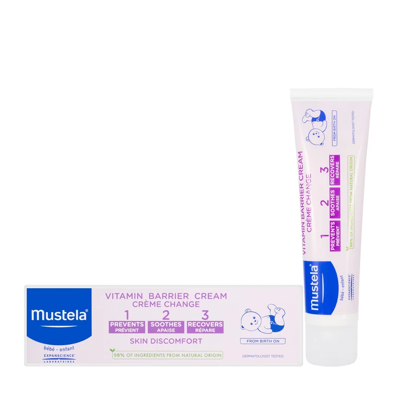 Mustela Vitamin Barrier Cream 100 Gm