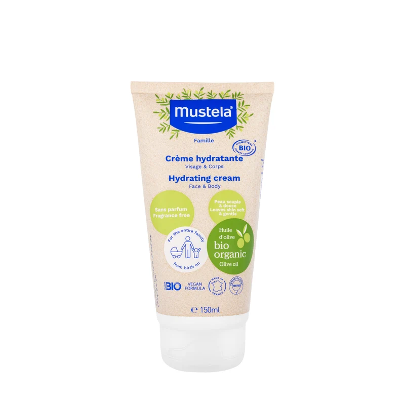 Mustela Organic Hydrating Cream 150 Ml