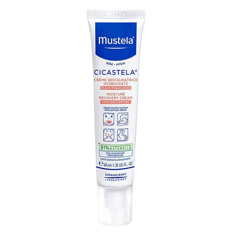 Mustela Cicastela Moisturizing Recover Cream 40 Ml