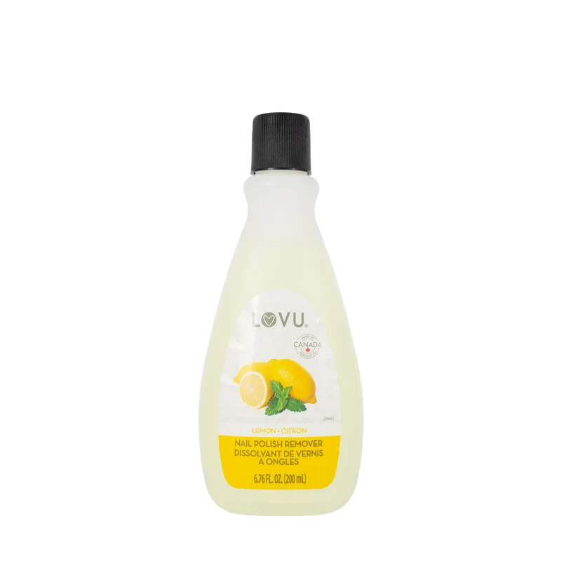 Lovu Nail Polish Remover 200 Ml [Lemon]