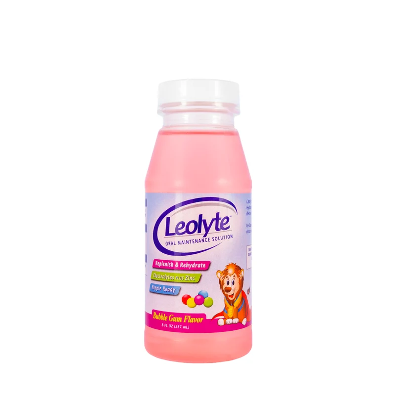 Leolyte Bubble Gum Oral Solution 237 Ml